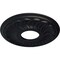Ekena Millwork Blackthorn Ceiling Medallion (Fits Canopies up to 4 7/8"), 11 3/4"OD x 3 5/8"ID x 1"P, Steel Gray CM11BLSGS - alternate 4